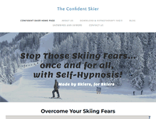 Tablet Screenshot of confidentskier.com